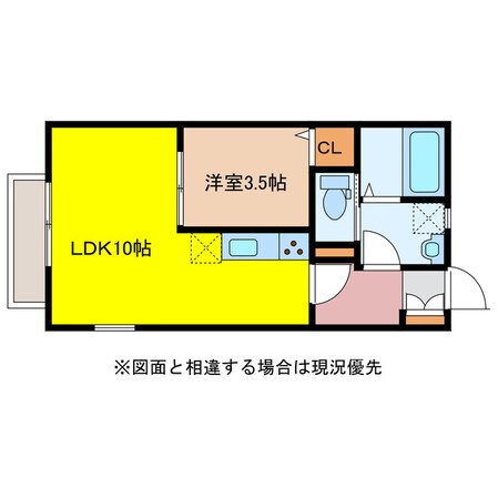 肥前古賀駅 徒歩20分 2階の物件間取画像